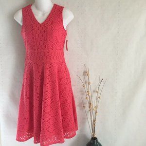 Charter Club Petite Lace Fit Flare Dress Size PP